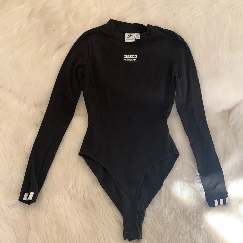 Adidas black bodysuit! XS never worn.